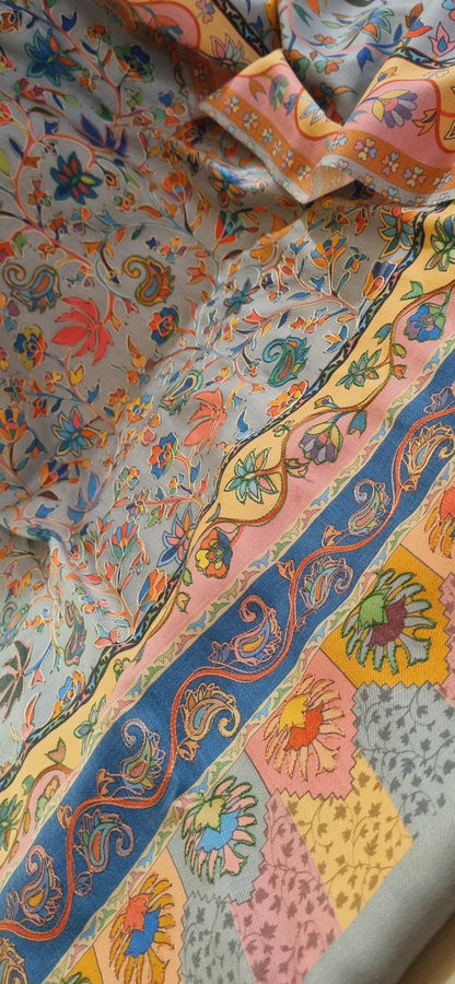 Pashmina reelkar suit