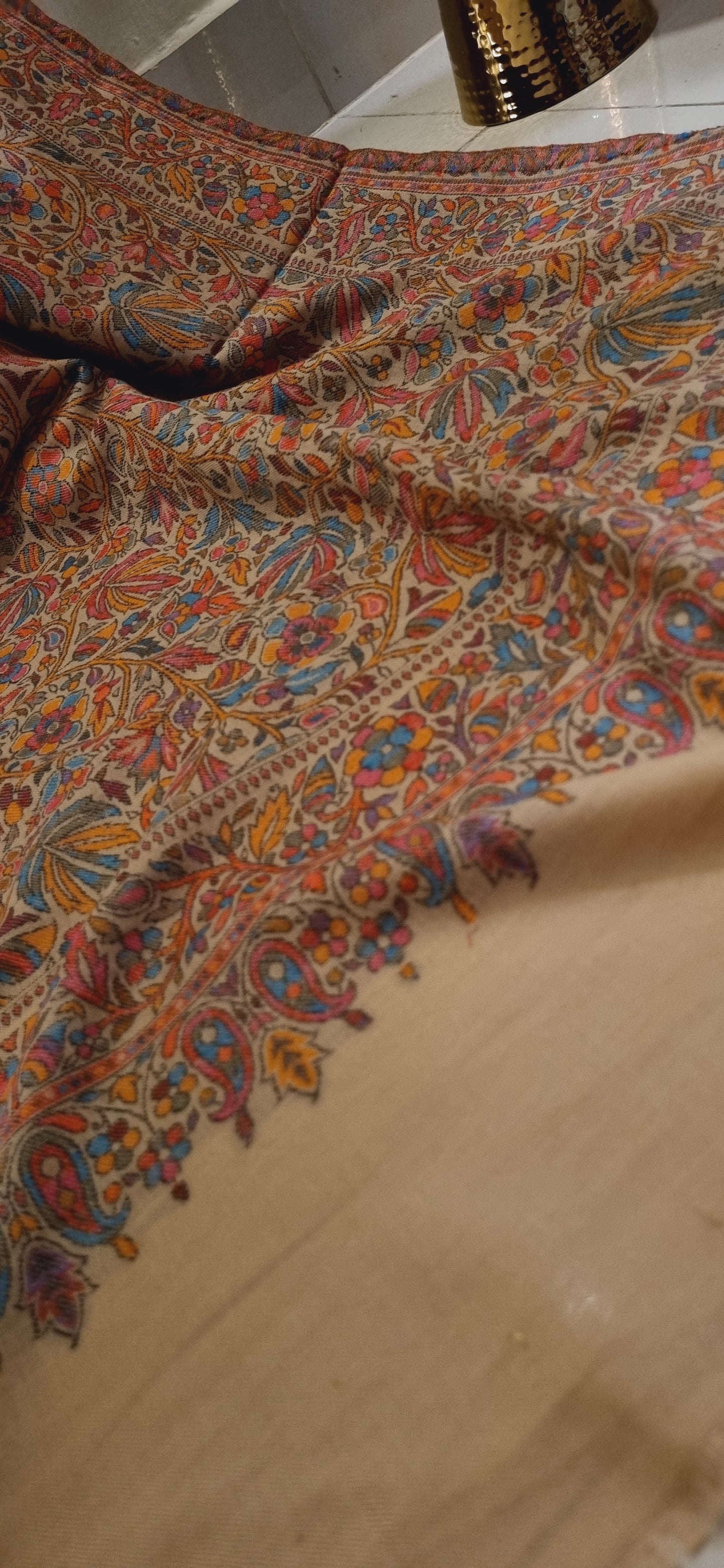 Jama kaani pashmina shawl