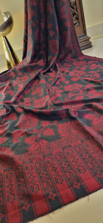 Woollen pashmina kaani shawl