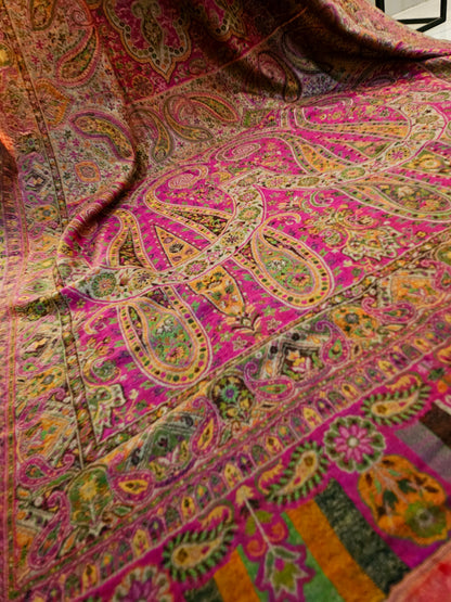 Tabraiz persian kaani pashmina shawl