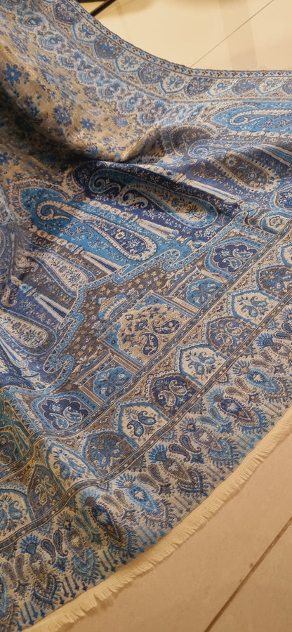 Gandhara reversible moonlight kaani shawl