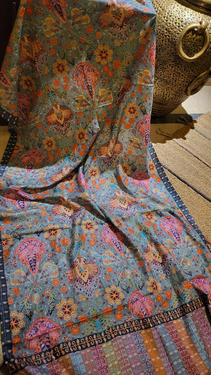 Kalamkari : Mini shawl