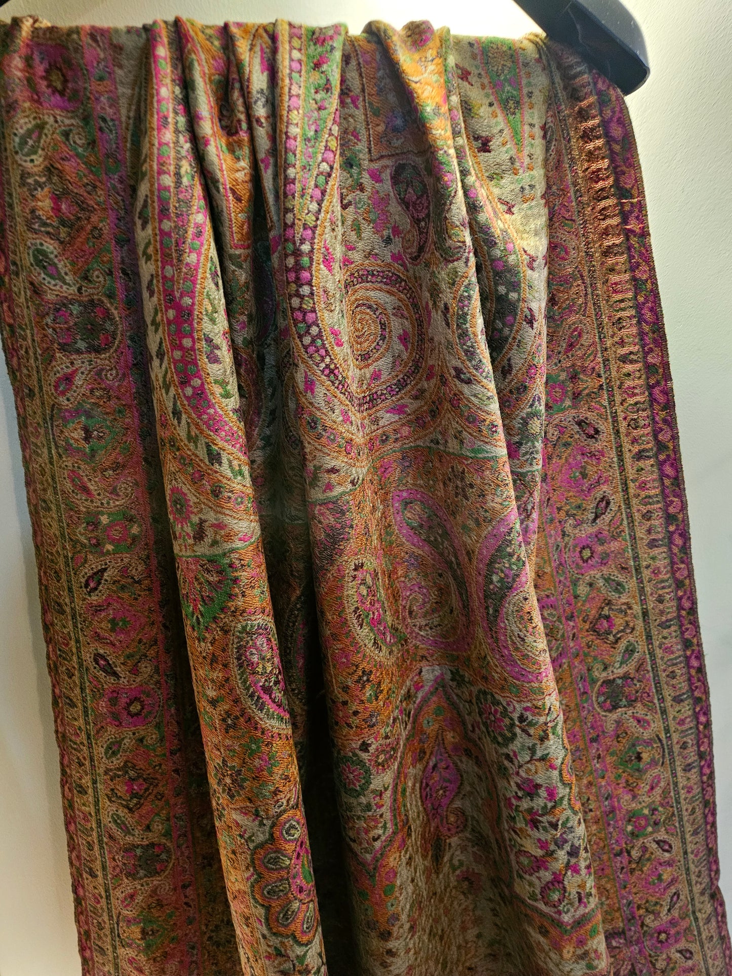 Tabraiz persian kaani pashmina shawl