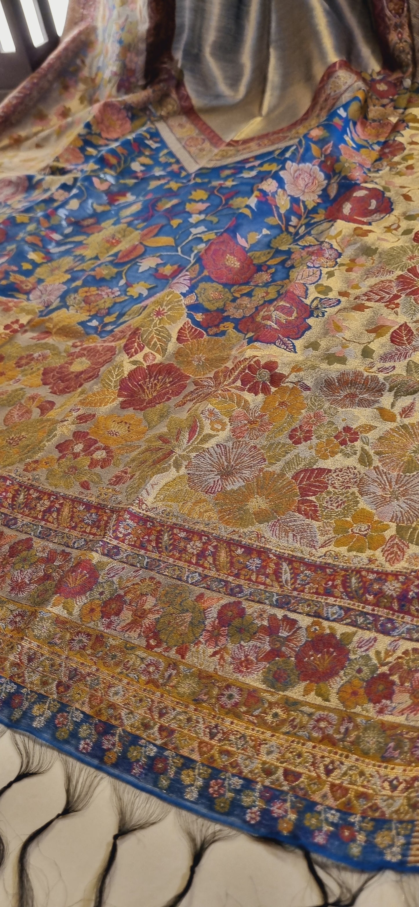 Moonlight silky pashmina shawl