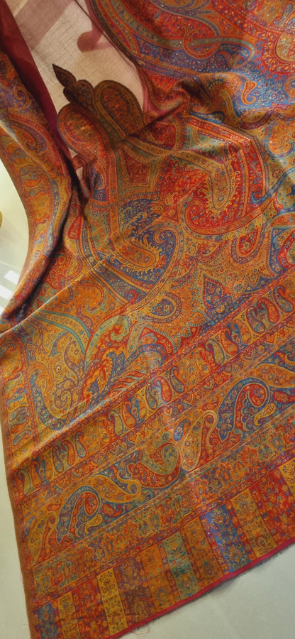 Silk kaani shawl