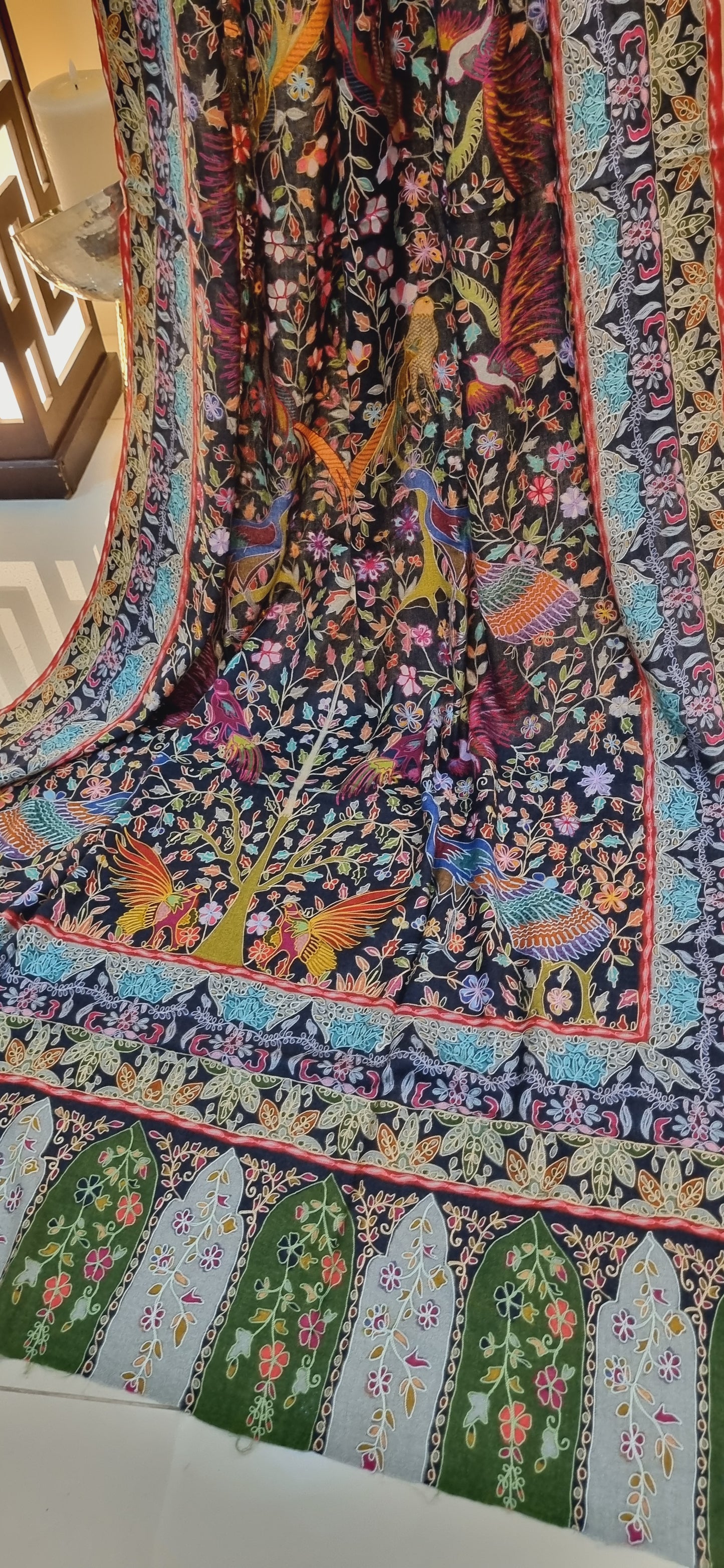 Reelkar pashmina shawl