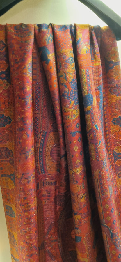 Shahjahani darbari kaani shawl