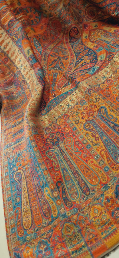 Shahjahani kaani shawl