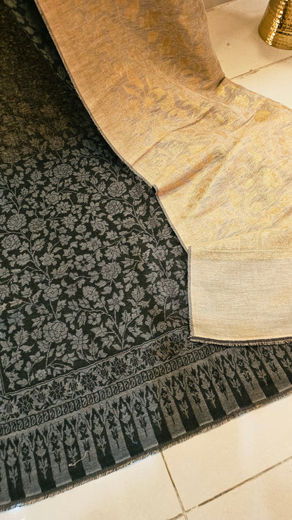 Reversible moonlight kaani: Pashmina