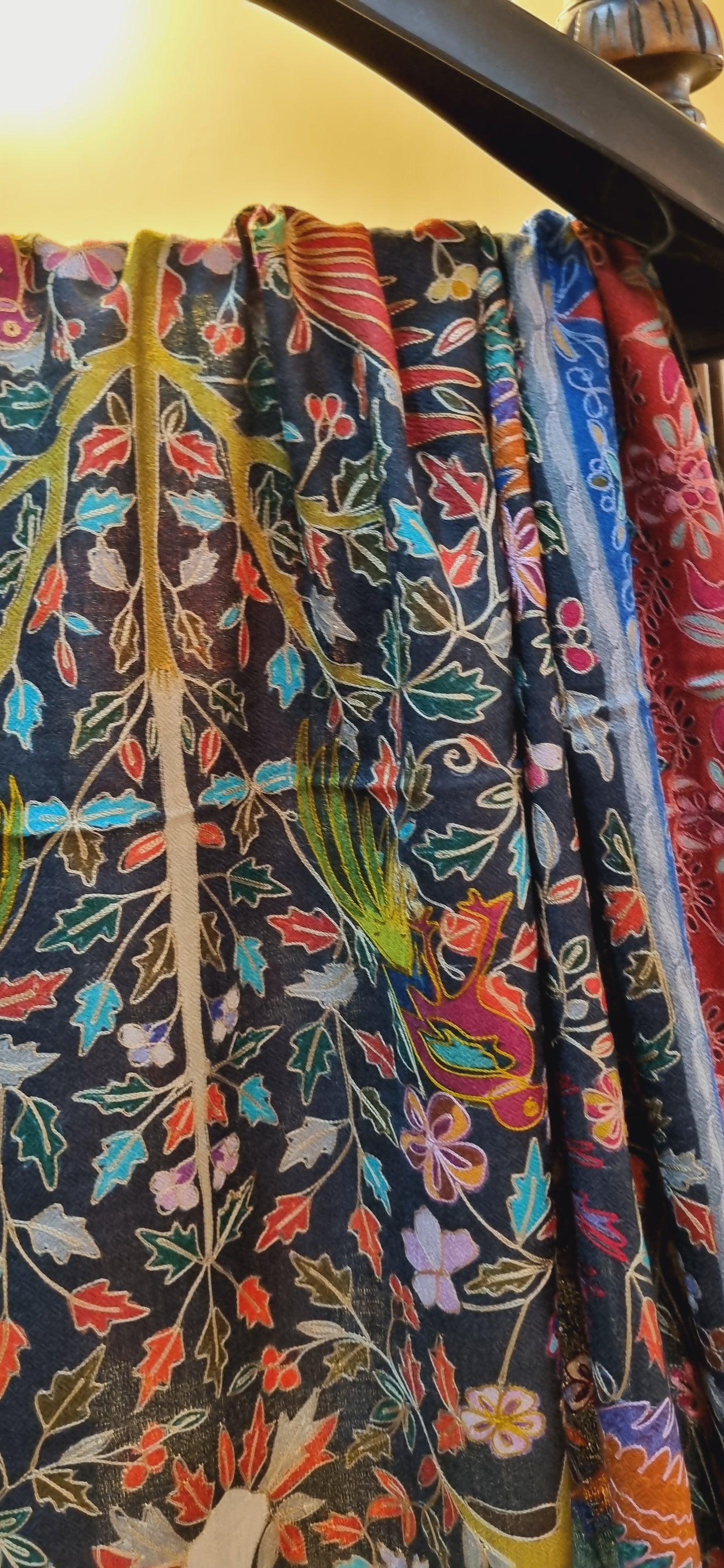 Reelkar embroidered pashmina shawl