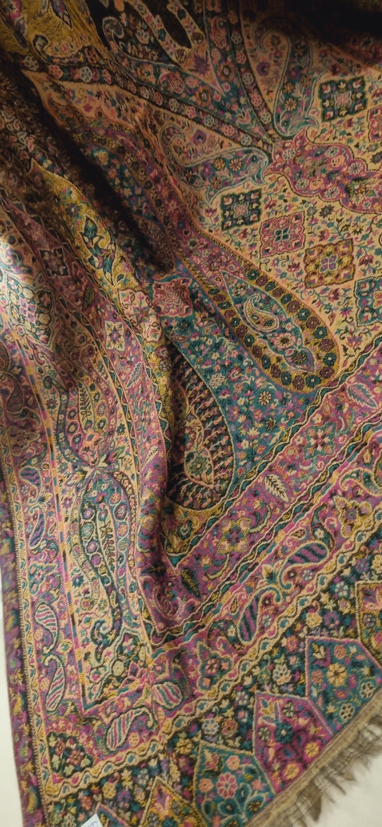 Persian kaani reversible shawl