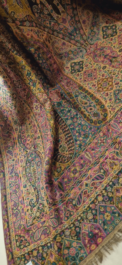 Persian kaani reversible shawl