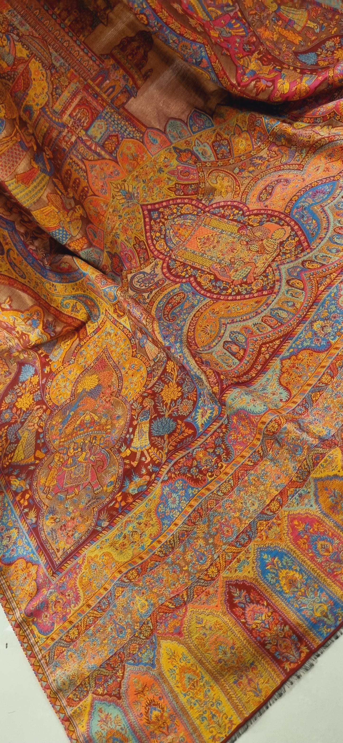 Moonlight darbari kaani pashmina
