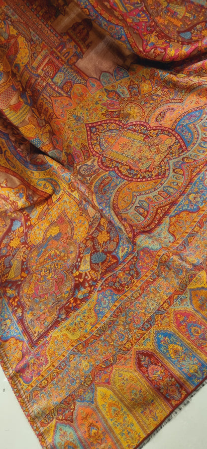Moonlight darbari kaani pashmina
