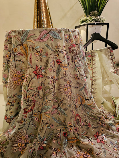 Sabyasachi inspired georgete suit