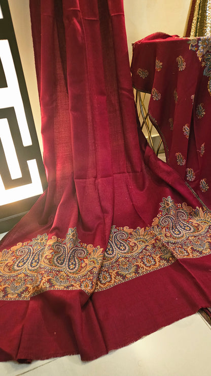 Kaani suit: Pashmina