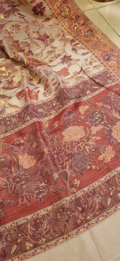 Silk kaani shawl