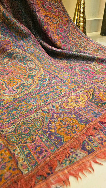 Persian kaani reversible: Pashmina