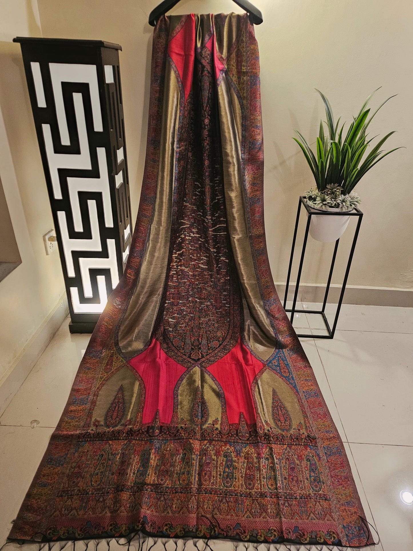 Moonlight silky kaani shawl