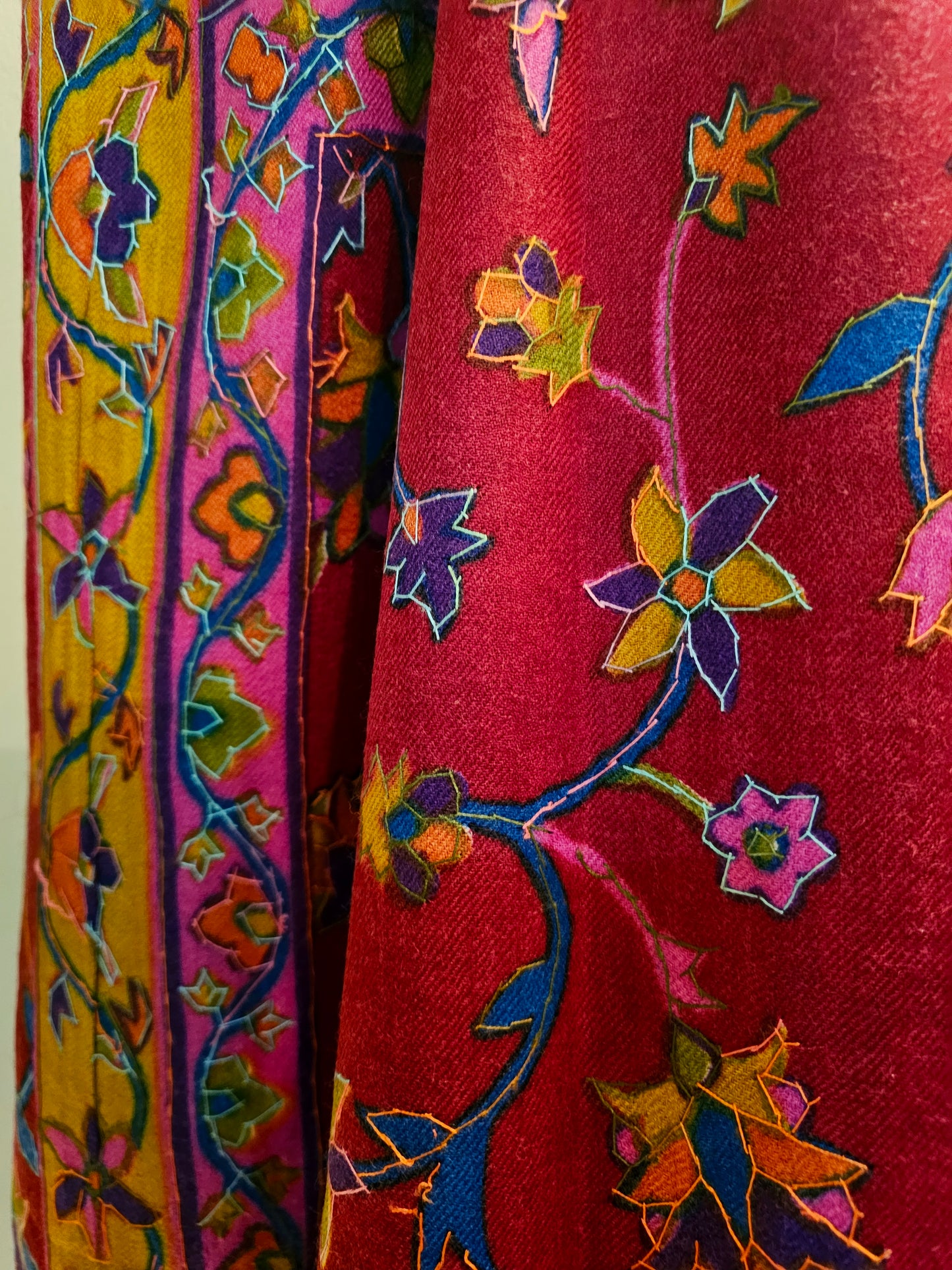 Kalamkar pashmina shawl