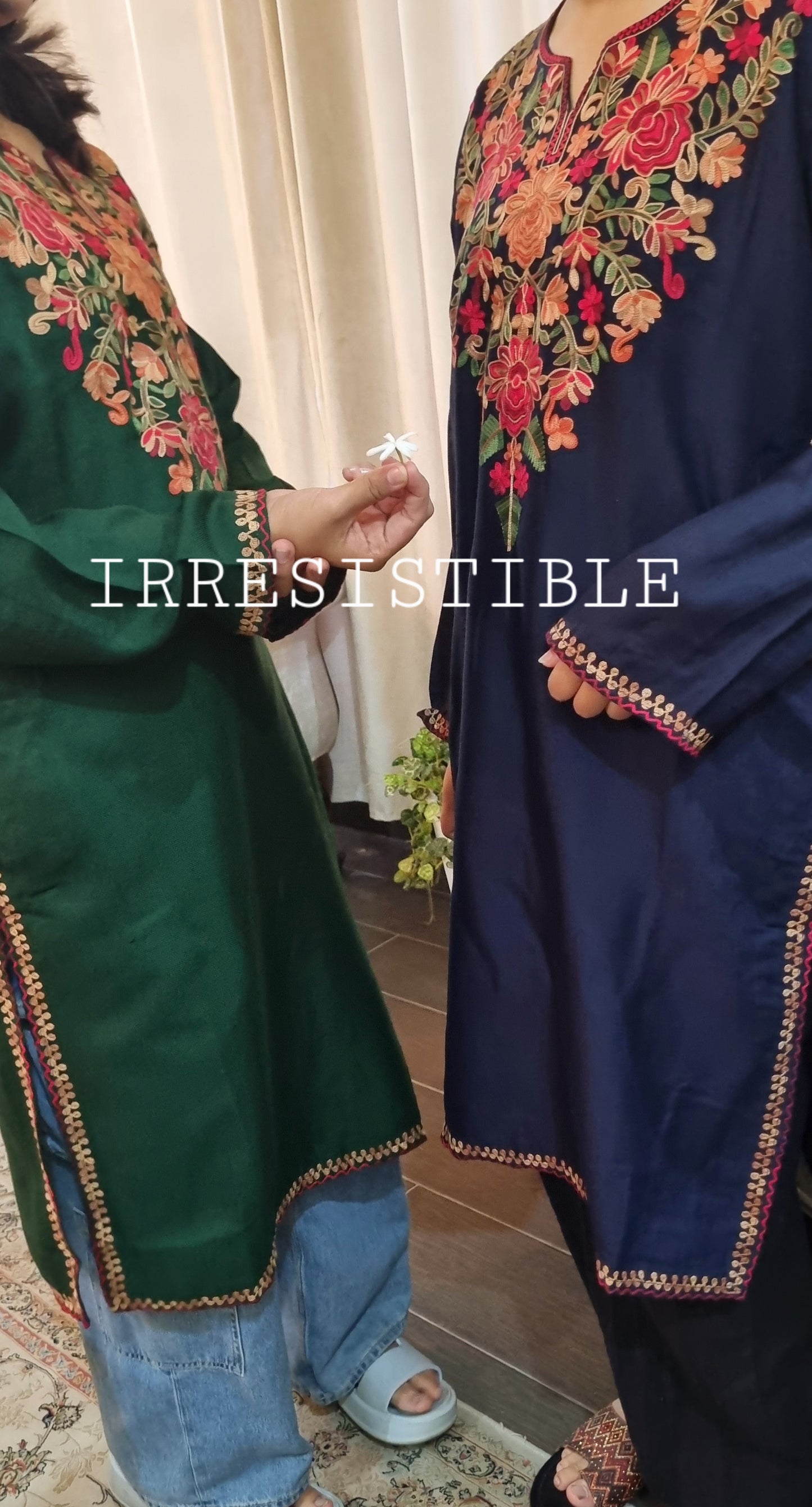 Embroidered kurta