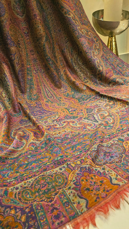 Persian kaani reversible: Pashmina