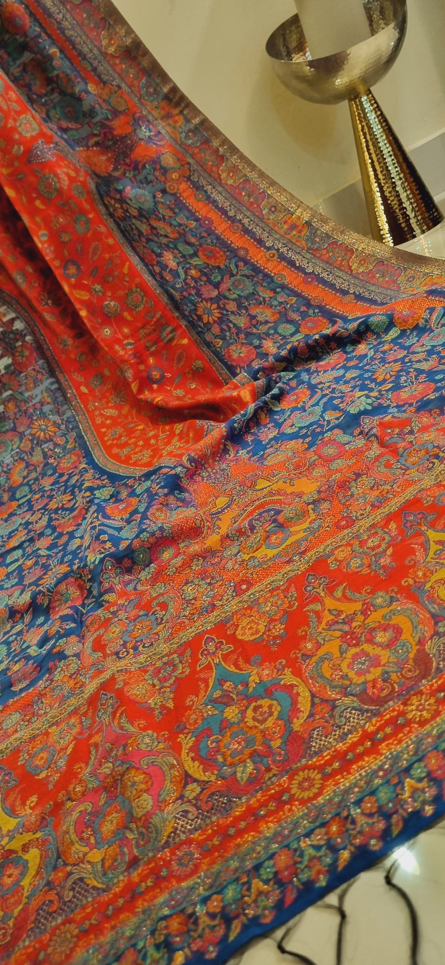 Silk kaani shawl