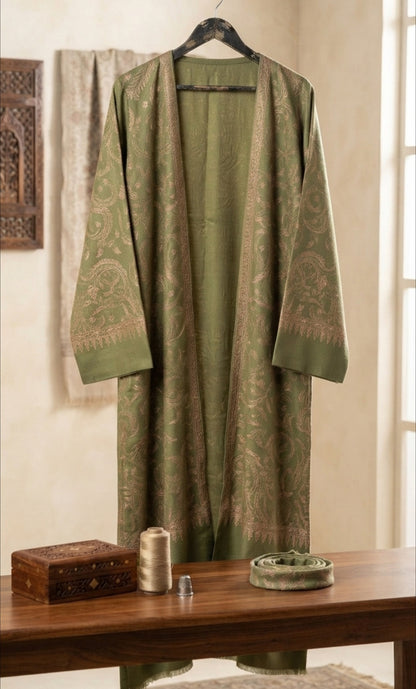 Embroidered coats: Pashmina