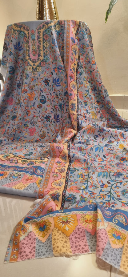 Pashmina reelkar suit