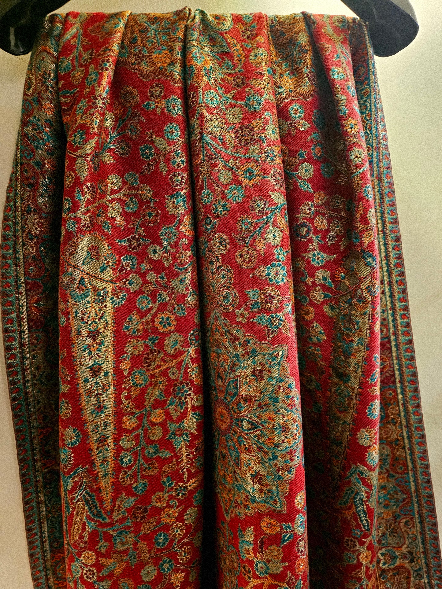 Reversible toosh moonlight kaani shawl