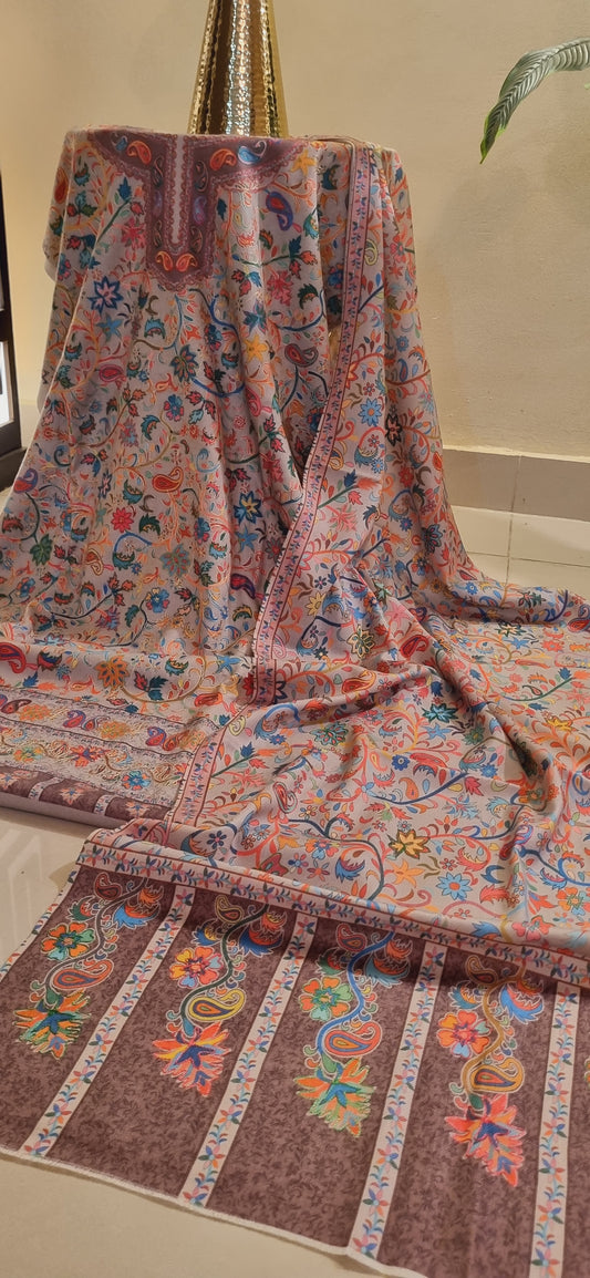 Pashmina reelkar suit