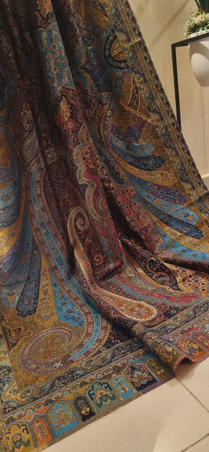 Pashmina kaani with zaree