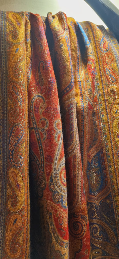 Pashmina kaani with zaree