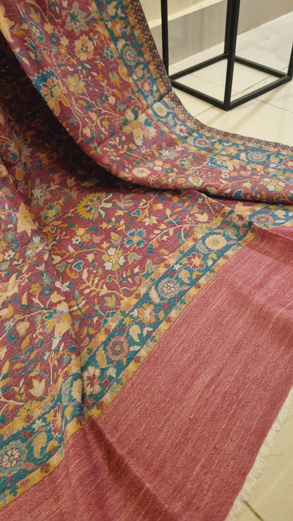 Reversible kaani shawl