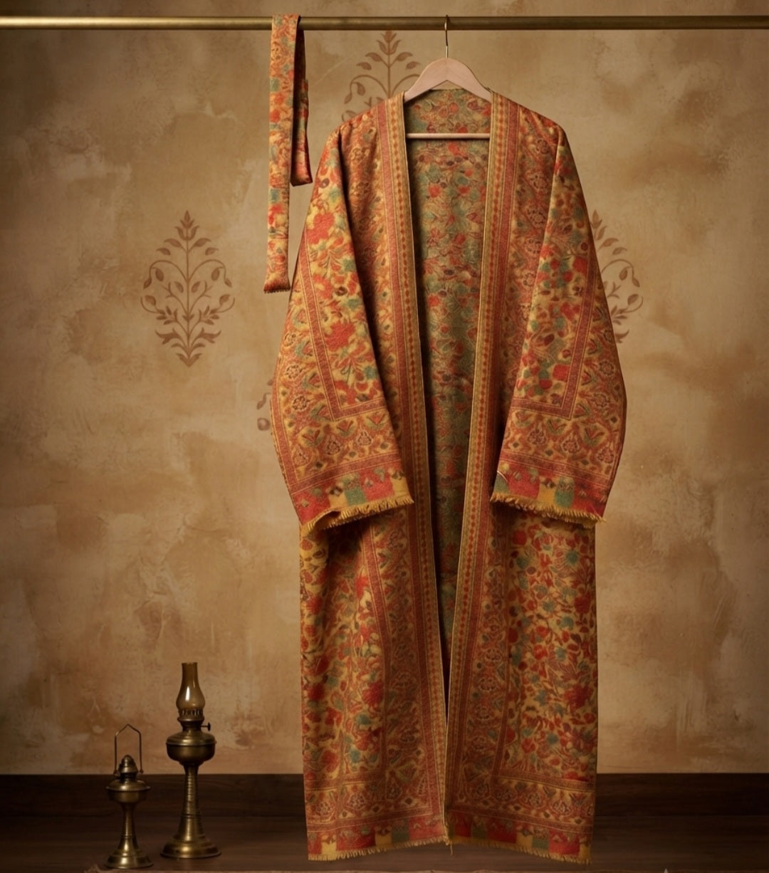 Kaani coats: woollen pashmina