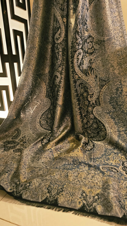 Gandhara reversible kaani: shawl
