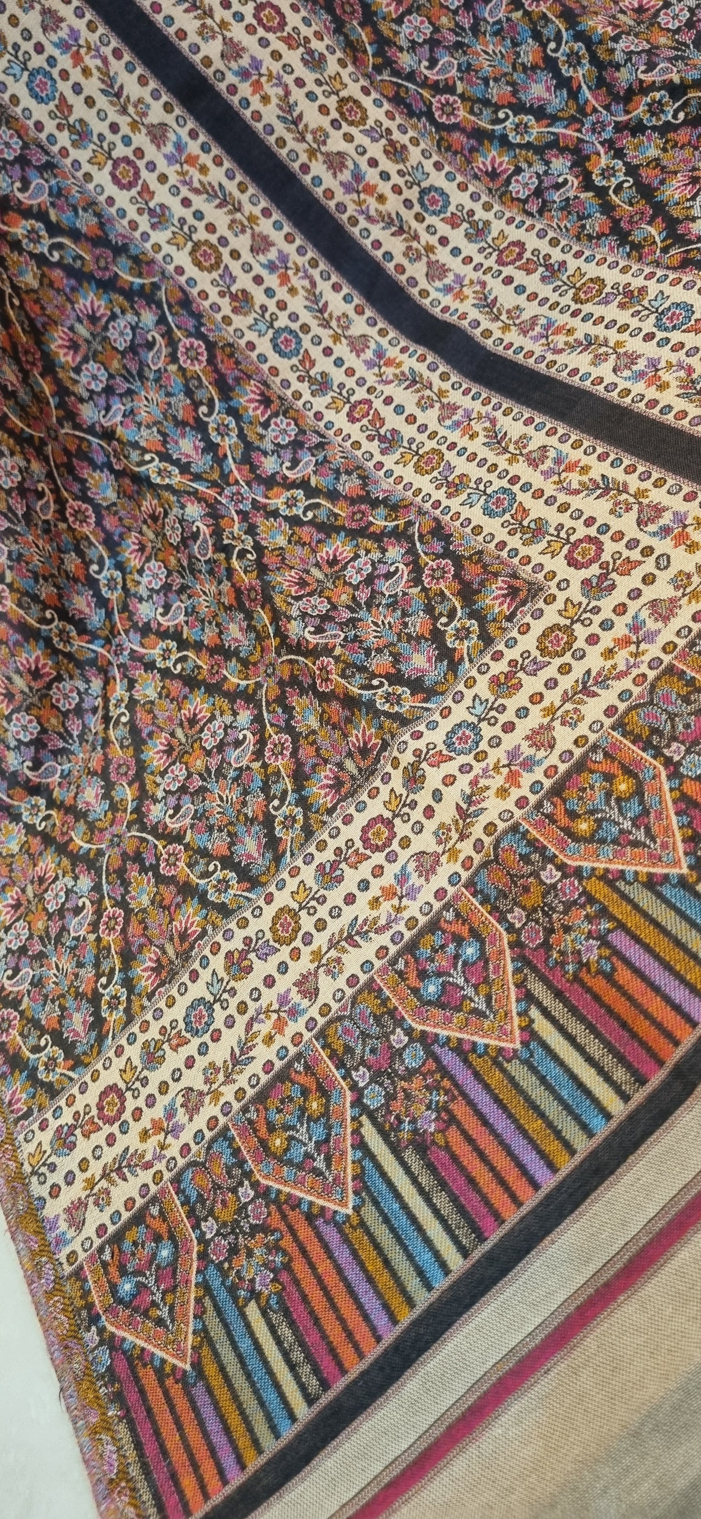 Unstitched Pashmina kaani jacket