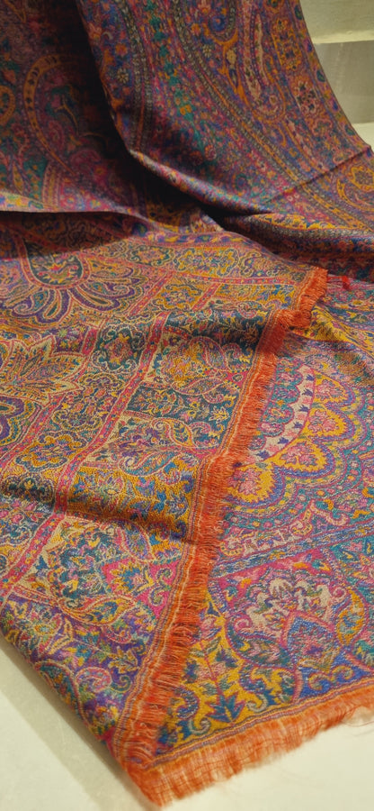Persian reversible kaani shawl