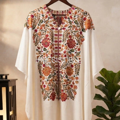 Embroidered cape: Pashmina