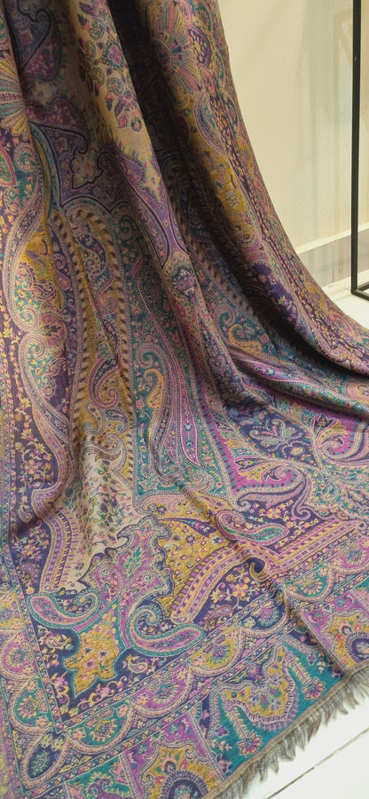 Reversible Persian kaani shawl