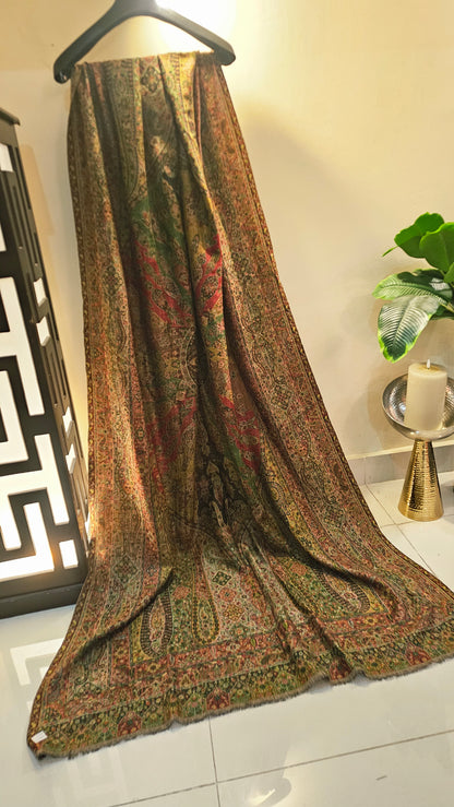 Persian kaani reversible: Pashmina
