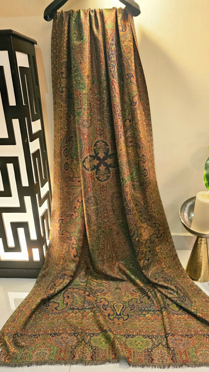 Persian reversible kaani: Pashmina