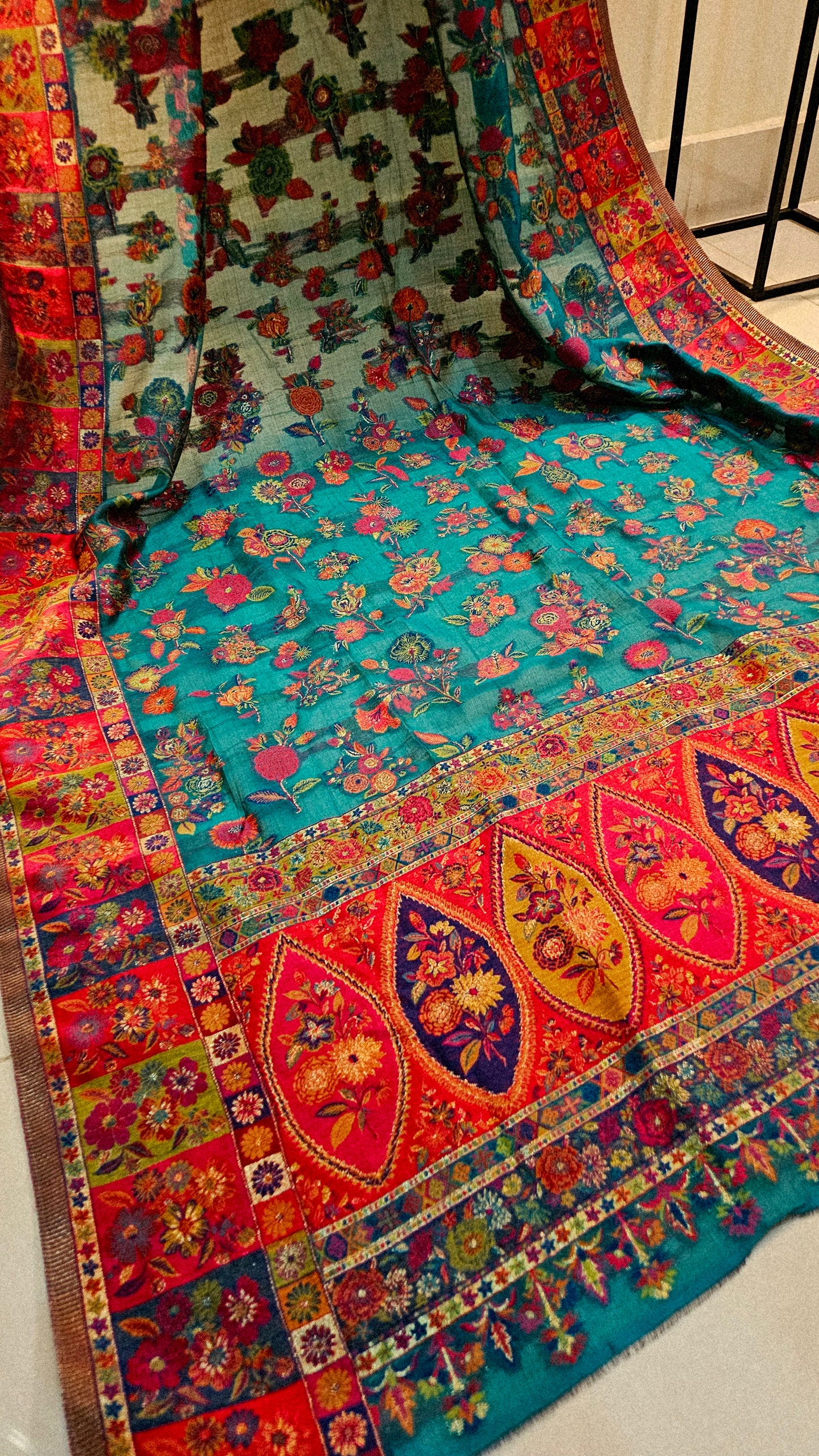 Silk kaani shawl