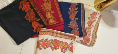 Woollen pashmina kaani shawls