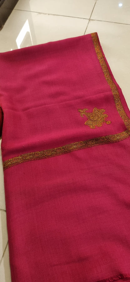 Papermachi embroidered pashmina shawls