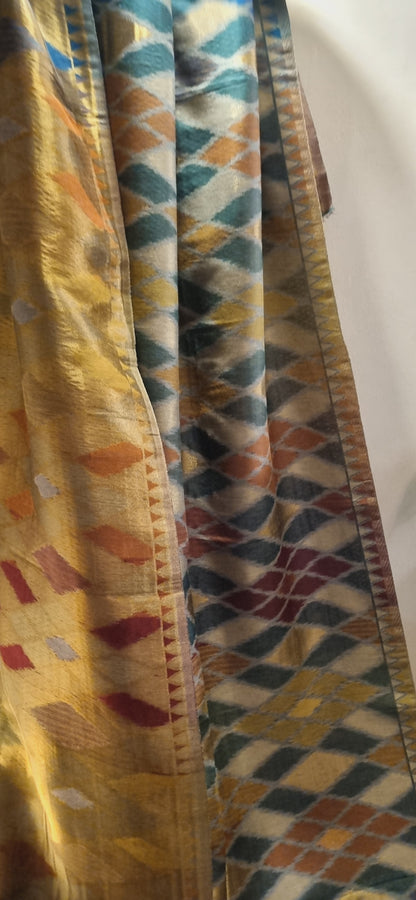 Reversible Moonlight kaani shawl