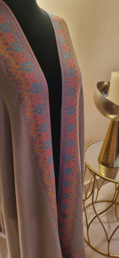 Pashmina kaani shrug