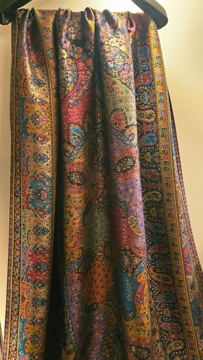 Gandhara reversible kaani: shawl