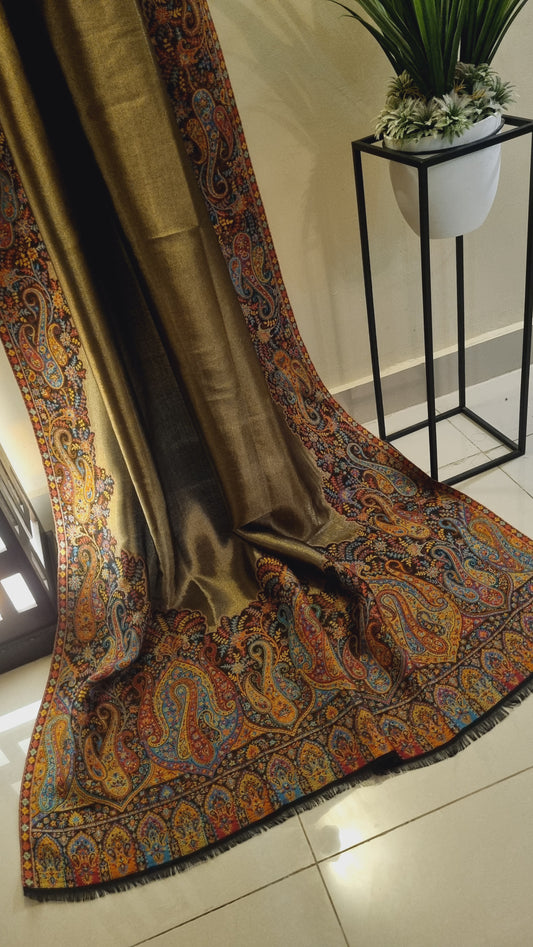 Gandhara moonlight pashmina kaani shawl