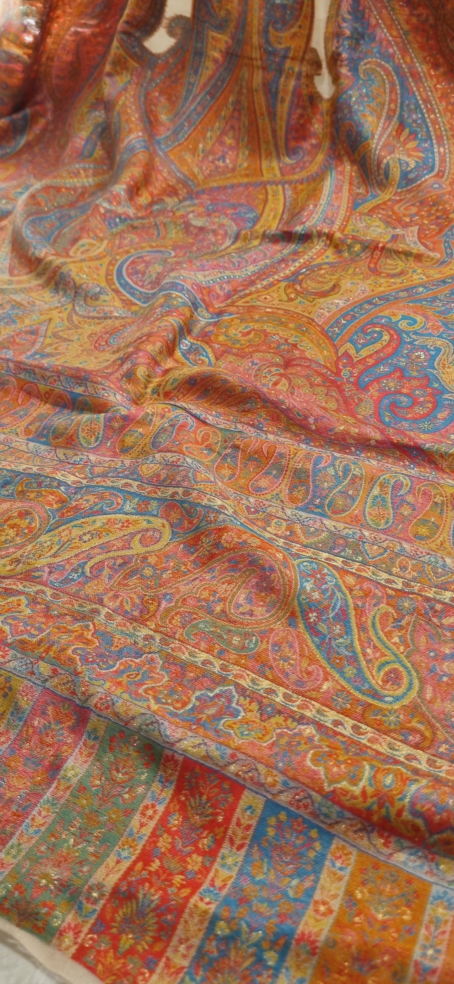 Silk kaani shawl